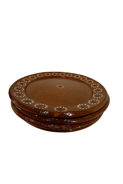 CLAY PLATES PLATOS BARRO